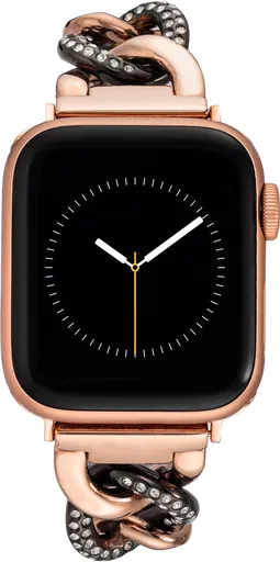 Anne Klein Ocelový tah pro Apple Watch 38/40/41 mm - Rosegold/Gray WK/1018GYRT384041