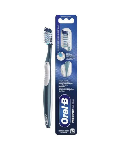 Oral-B Cross Action PRO Expert Clinical Medium manuální zubní kartáček 1 ks