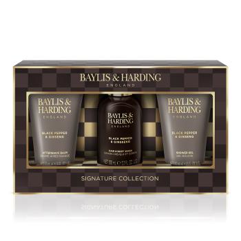 Baylis & Harding Dárková sada péče o tělo Černý pepř & Ženšen 3 ks