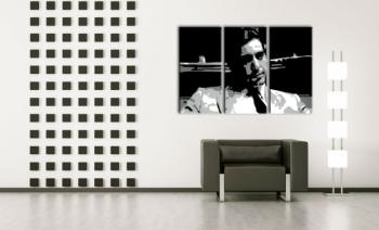 Ručně malovaný POP Art GODFATHER 3 dílný 120x80cm