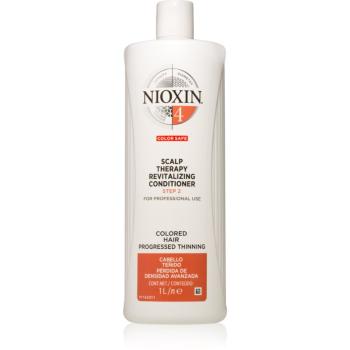 Nioxin System 4 Color Safe mélyen tápláló kondicionáló a festett és károsult hajra 1000 ml