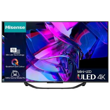 Hisense 55U7KQ 4K Ultra HD Smart ULED Televízió, 139,7 cm, Dolby Atmos