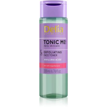 Delia Cosmetics Tonic Me! jemné exfoliační tonikum na noc 200 ml