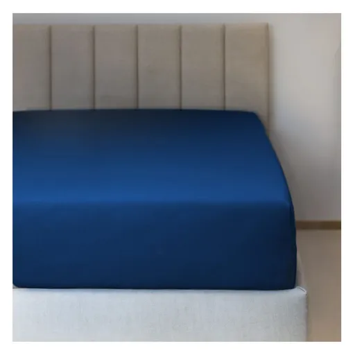 Polášek Jersey prostěradlo s elastanem - Královská modrá | 140 x 200 cm