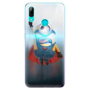 Odolné silikonové pouzdro iSaprio - Mimons Superman 02 - Huawei P Smart 2019