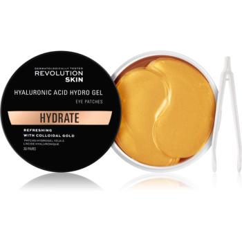 Revolution Skincare Gold Hydrogel hydrogelová maska na oční okolí se zlatem 60 ks