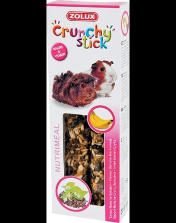 ZOLUX Crunchy Stick pentru porcușori de guinea - banane / hrișcă 115 g