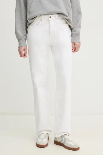 Rifle Pepe Jeans STRAIGHT JEANS HW ROBYN dámske, vysoký pás, PL204901TC5