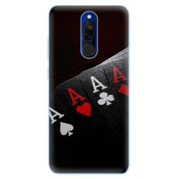 Odolné silikonové pouzdro iSaprio - Poker - Xiaomi Redmi 8