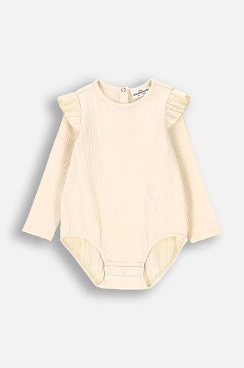 Kojenecké body Coccodrillo FLOWERS GIRL NEWBORN