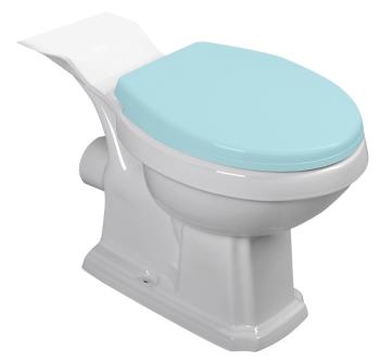 AQUALINE ANTIK WC kombi mísa, 35x72 cm, zadní/spodní odpad, bílá AK107-432