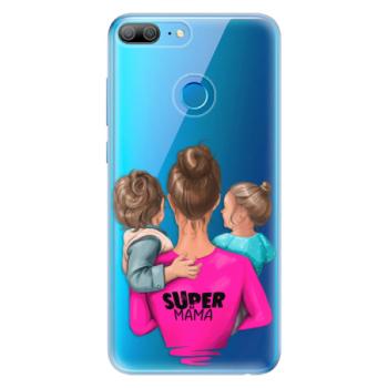 Odolné silikonové pouzdro iSaprio - Super Mama - Boy and Girl - Huawei Honor 9 Lite