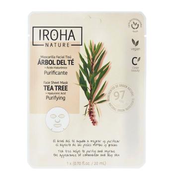 Iroha nature Čisticí obličejová maska Tea tree 20 ml