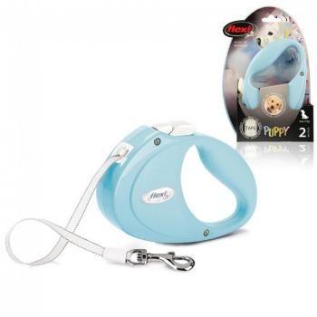 Vodítko Flexi Puppy páska 2m sv.modré