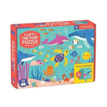 Puzzle - Lift-the-flap - Oceán (12 ks) (9780735365742)