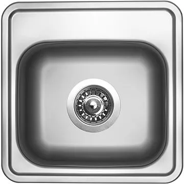 SINKS BAR 380 V 0,6mm matný (s přepadem) (STSBAM3803806V)
