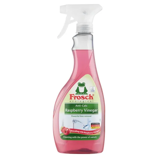 Frosch Čistič vodního kamene s malinovým octem EKO	 500 ml
