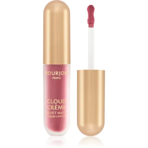 Bourjois Cloud Crème Velvet Matte ultra matující tekutá rtěnka odstín 05 Flirty Rose 3.1 ml