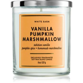 Bath & Body Works Vanilla Pumpkin Marshmallow svíčka 227 g