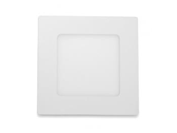 Ecolite Bílý vestavný LED panel hranatý 120 x 120mm 6W Teplá bílá LED-WSQ-6W/2700