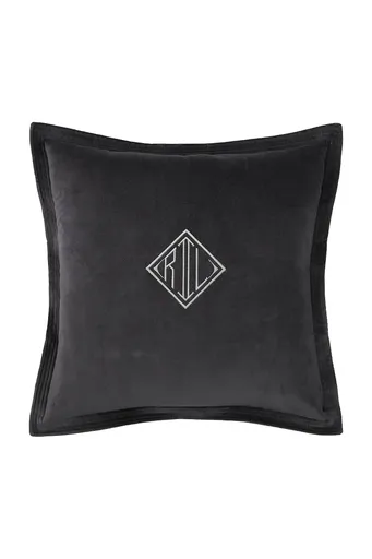 Polštář Ralph Lauren C VELVET Charcoal 50 x 50 cm