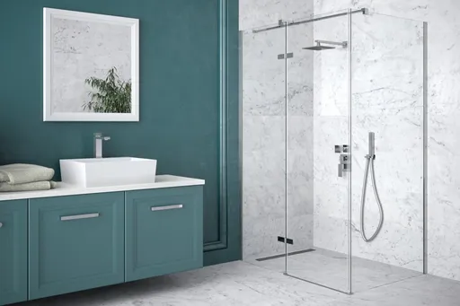 BESCO Obdélníkový sprchový kout PIXA Rozměr A 100, Rozměr B 90, Směr zavírání  Levé (SX) BCPIXA1090OBDL