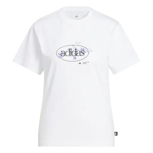 adidas Elements Radiate Floral Graphic T-Shirt L