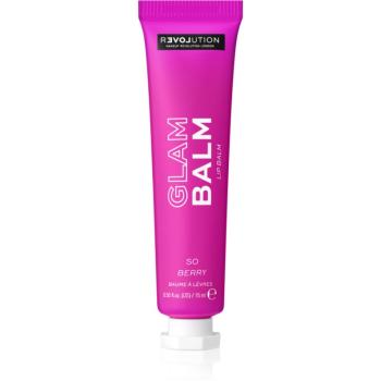 Revolution Relove Glam Balm výživný balzám na rty s vůní So Berry 15 g