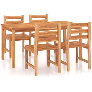 SHUMEE Set zahradního nábytku 5dílný teak 3157187 (3157187)