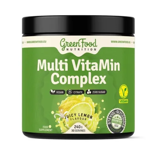 GreenFood Multi VitaMin Complex 240 g Juicy lemon