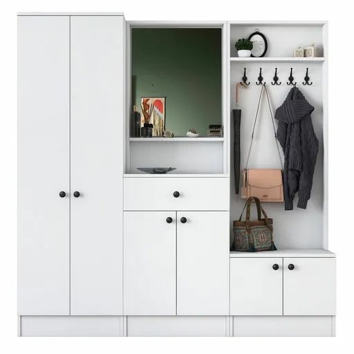 Předsíňová sestava Mio White I