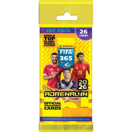 PANINI FIFA 365 2025 2026 - ADRENALYN karty - FATPACK