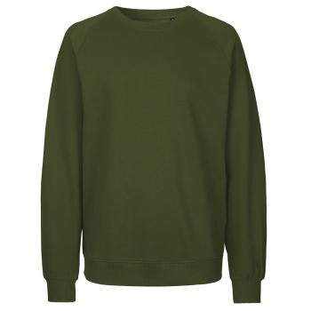 Neutral Mikina z organické Fairtrade bavlny - Military | XXXL