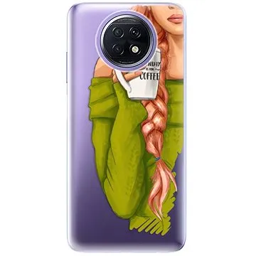 iSaprio My Coffe and Redhead Girl pro Xiaomi Redmi Note 9T (coffread-TPU3-RmiN9T)
