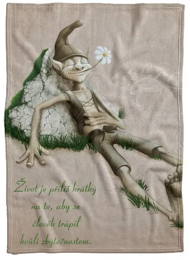 Deka Kvůli zbytečnostem (Podšití beránkem: NE)