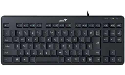 GENIUS klávesnice LuxeMate 110/ Drátová/ USB/ černá/ CZ+SK layout