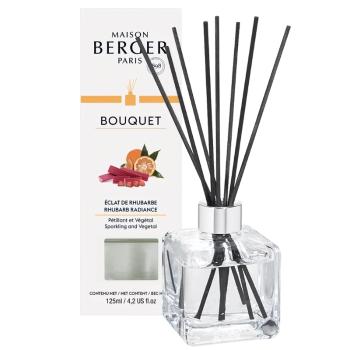 Maison Berger Paris Aroma difuzér Cube Zářivá rebarbora Rhubarb Radiance 125 ml