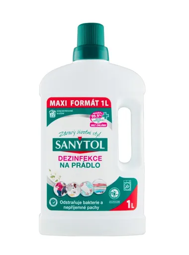 Sanytol Dezinfekce na prádlo Bílé květy 1 l