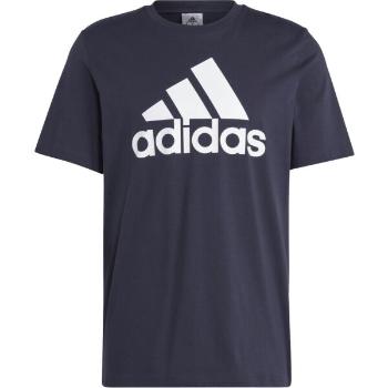 adidas BIG LOGO TEE Pánské tričko, tmavě modrá, velikost