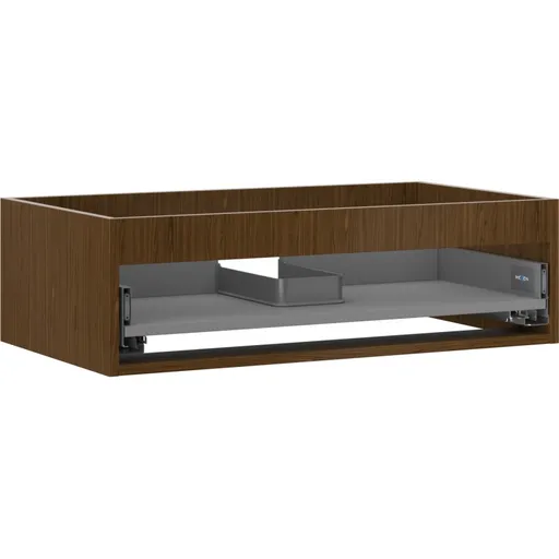 MEXEN Box-A skříňka pro umyvadlo 80, 1 šuplík, ořech 91AX0-0800-235-1-86