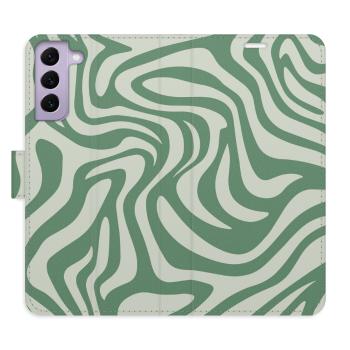 Flipové pouzdro iSaprio - Zebra Green 02 - Samsung Galaxy S22 5G