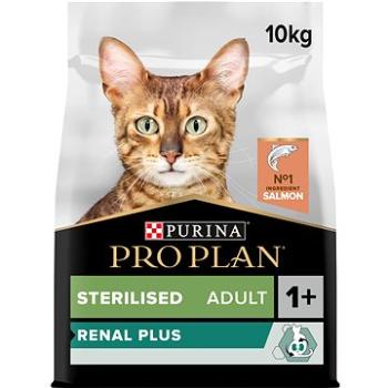 Pro Plan cat Sterilised renal plus s lososem 10 kg (7613033566523)