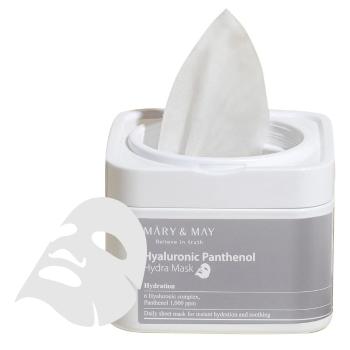 MARY & MAY Hydratační pleťová maska Hyaluronic Panthenol (Hydra Mask) 30 ks