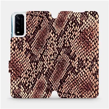 Flipové pouzdro na mobil Vivo Y11S - VA32P Hadí vzor (5903516595488)