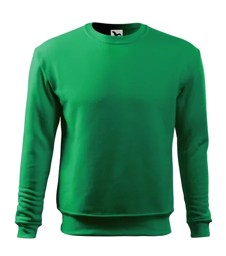 MALFINI Pánská/dětská mikina Essential - Středně zelená | 146 cm (10 let)