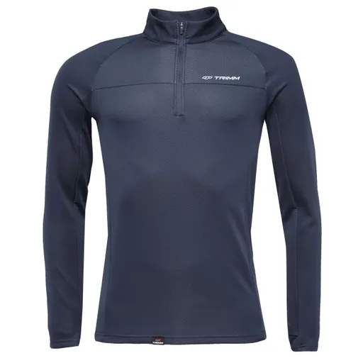 TRIMM CUBE Pánská sportovní mikina, tmavě modrá, velikost XXXL