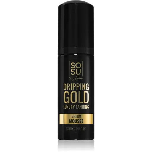 Dripping Gold Luxury Tanning Mousse samoopalovací pěna odstín Medium 150 ml