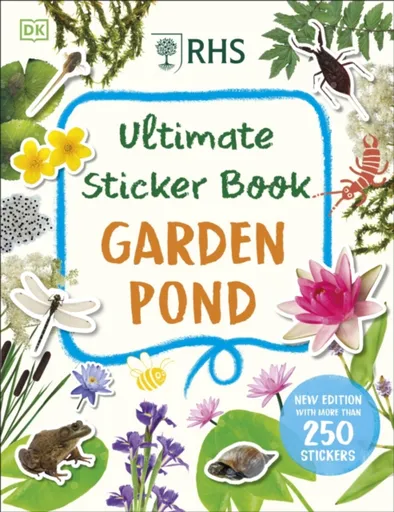 RHS Ultimate Sticker Book Garden Pond - DK