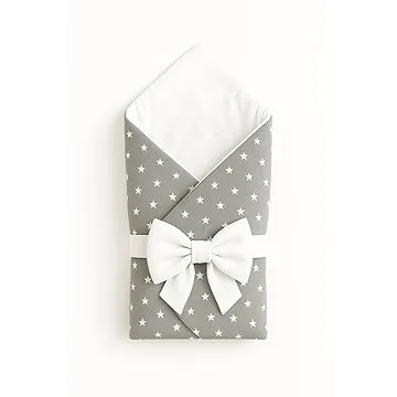 BabyTýpka zavinovačka - Stars White (8594201222252)