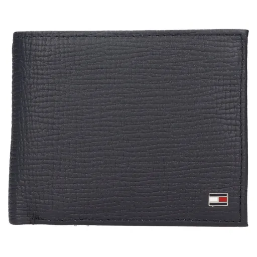 Pánská kožená peněženka Tommy Hilfiger Perron - tmavě modrá